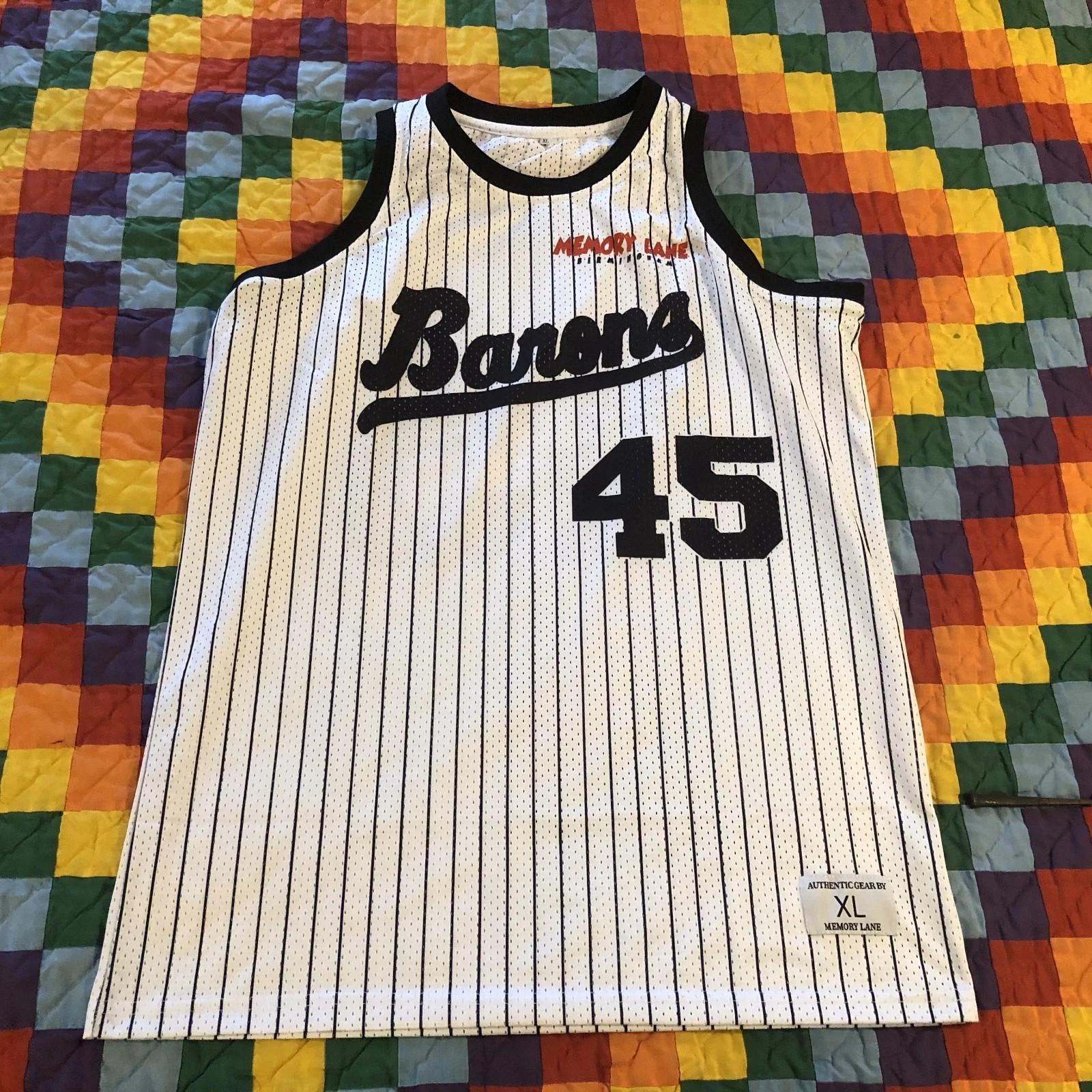 Michael Jordan Barons Jersey - Etsy Canada