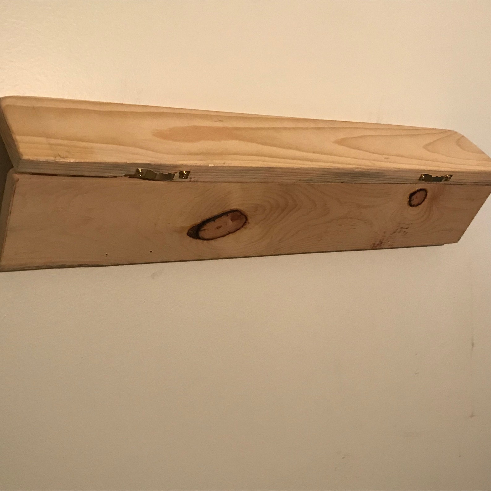 Rustic Knotty Pine Shelf Etsy