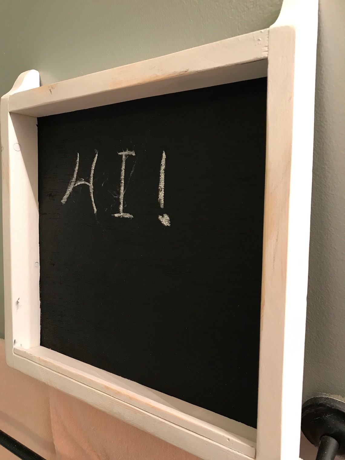 Rustic Wall Hanging Chalkboard Etsy