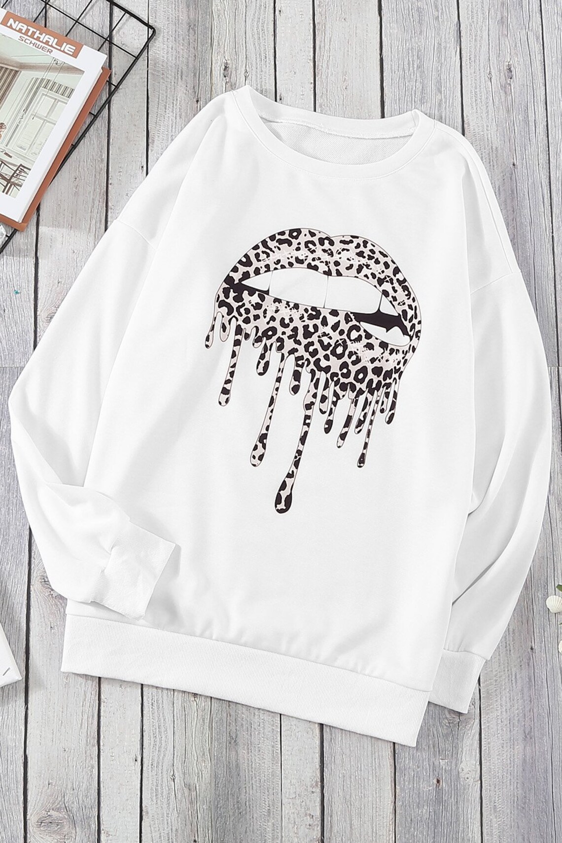 Drip Drip Pullover Sweatshirt Etsy