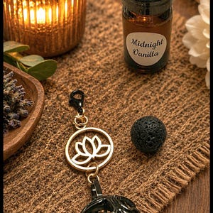 Tree Of Life Red, White And Blue Natural Gemstone & Crystal Rearview Mirror Hanging Sun Catcher Charm - Optional Air Freshner Charm image 5