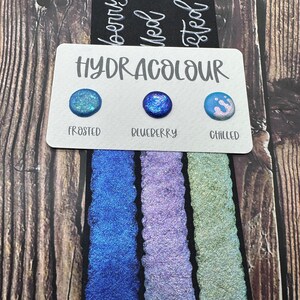 Berry Icy Sample Dot Card Trio Collection Halloween aquarelverf handgemaakte aquarellen