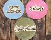 Single Colors Listing Half Pan Handmade Watercolor Día de Los Muertos Day of The Dead