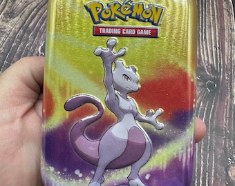 Pokémon Empty Tin Box for Handmade Watercolors Repurposed
