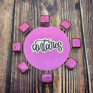 Antares Chunky Chameleon Colorshift Handmade Watercolor