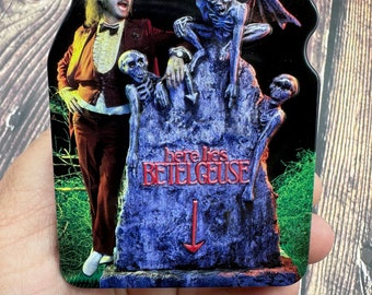 Beetlejuice Empty Tin Box for Handmade Watercolors