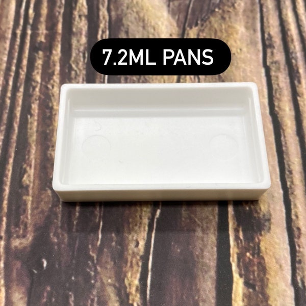 7.2ml Extra Large Gouache Watercolor Pans Pack of 20