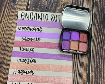 Leftover Singles Only Encanto Collection hydracolour Handmade Watercolors