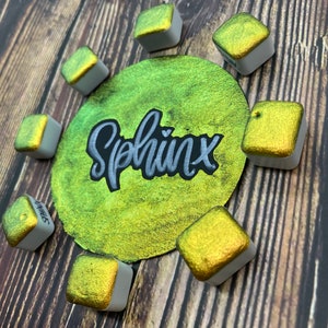 Sphinx Colorshift  Handmade watercolor