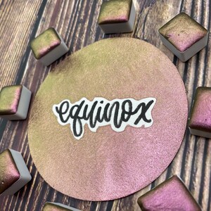 Equinox Chameleon Shift Handmade Watercolor