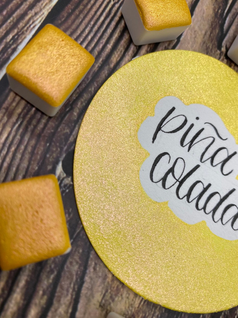 Piña Colada Yellow Chunky Glitter Sparkle Slight Colorshift Etsy
