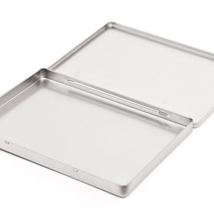 Extra Large Hinge Tin for Watercolors | Handmade Watercolors | A4 Paper Tin