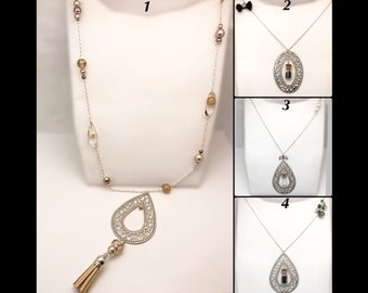 Fantasy necklace "filigree"