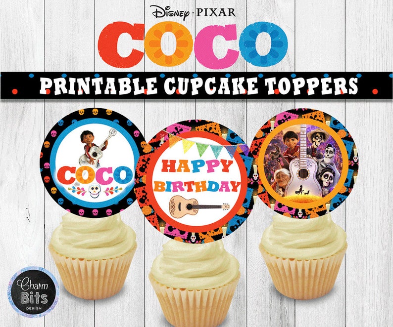 Coco Cupcake Toppers, Coco Birthday Printable, Coco Disney Bash, Coco Birthday Get together, Coco Occasion Decorations, 1st Birthday Bash Coco photograph relating to Printable Cupcake Toppers named Coco Cupcake Toppers, Coco Birthday Printable, Coco Disney Social gathering, Coco Birthday Get together, Coco Celebration Decorations, 1st Birthday Celebration Coco