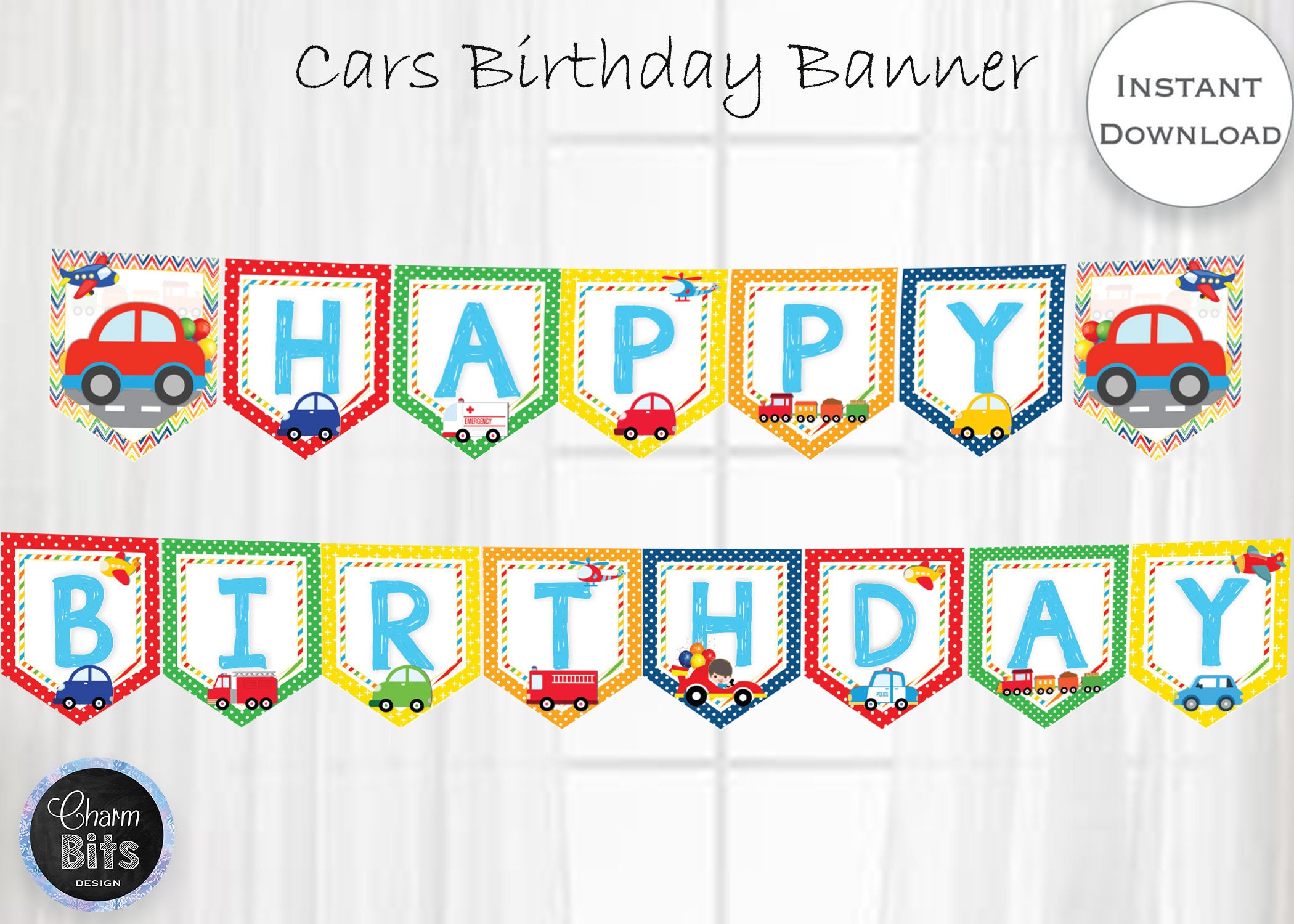 Transportation Birthday Banner First Birthday Banner 2nd Etsy Transportation Birthday Banner First Birthday Banner 2nd Etsy