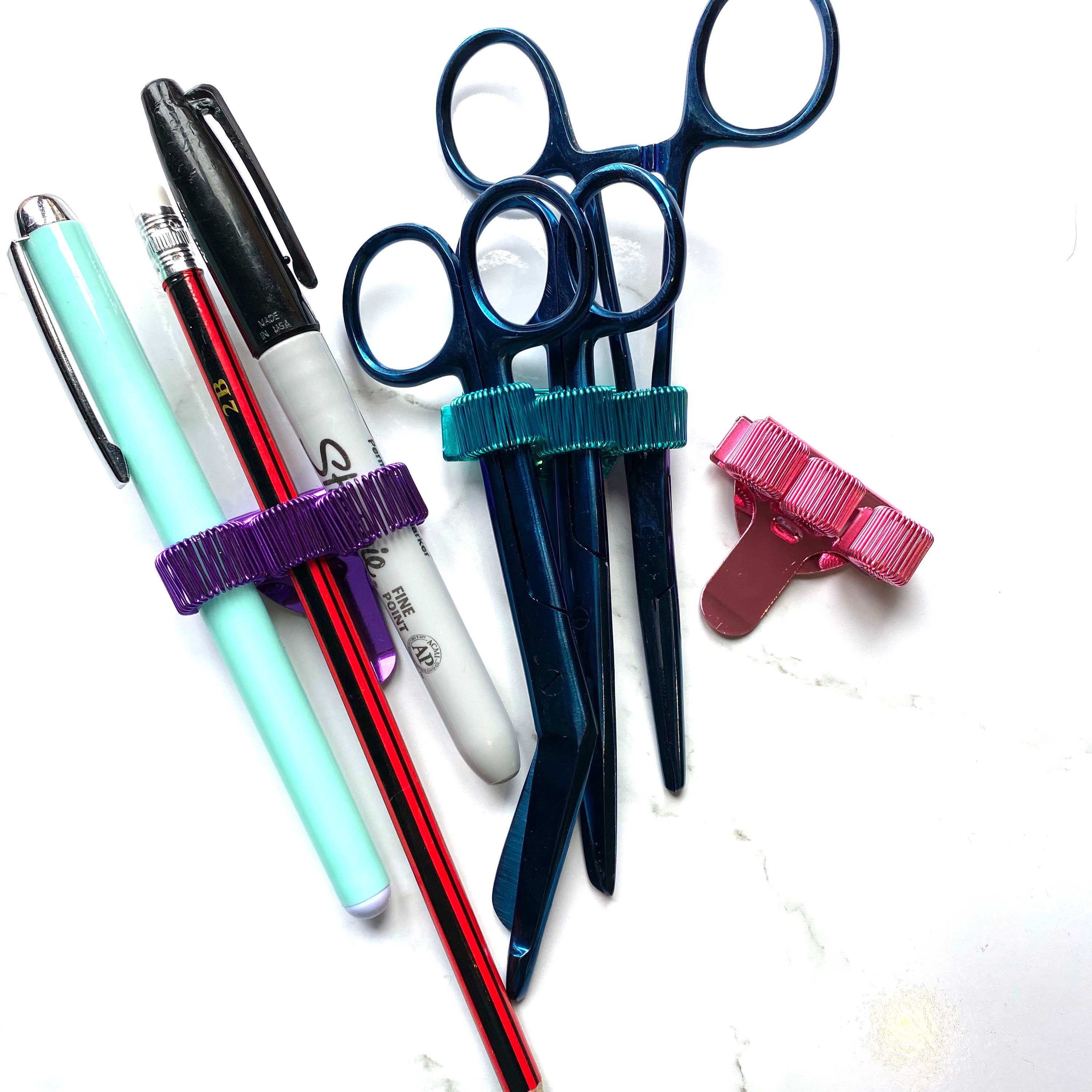 Metal Tool Belt Clip Pen Holder Instrument Scissors Etsy Australia