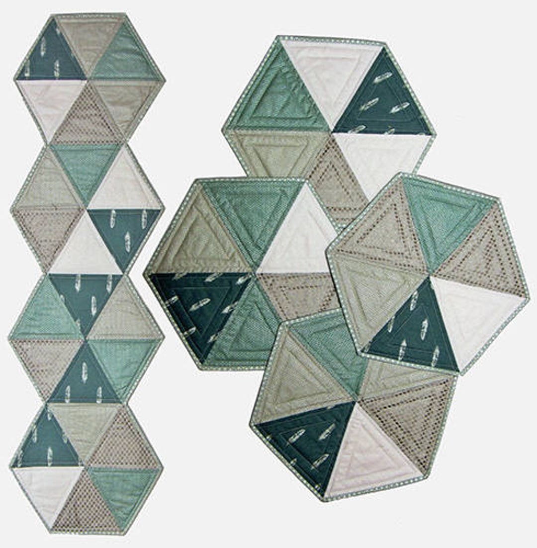 Designs to Share With You - Triangles - Quilt Pattern - Placemats ...