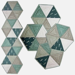 Designs to Share with You - Triangles - quilt pattern - placemats - table runner - DSY229