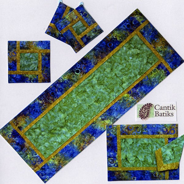 Designs to Share with You - It's Fast, It's Easy - quilt pattern - placemats - table runner - DSY144