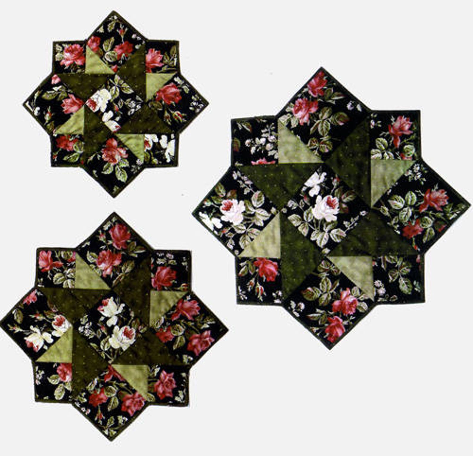 Designs to Share With You Stella Quilt Pattern Placemat Centerpiece