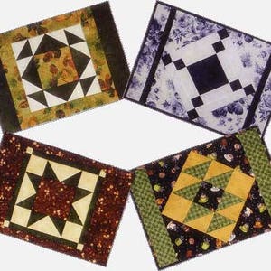 Designs to Share with You - Pieced Placemats - quilt pattern - placemats - DSY154