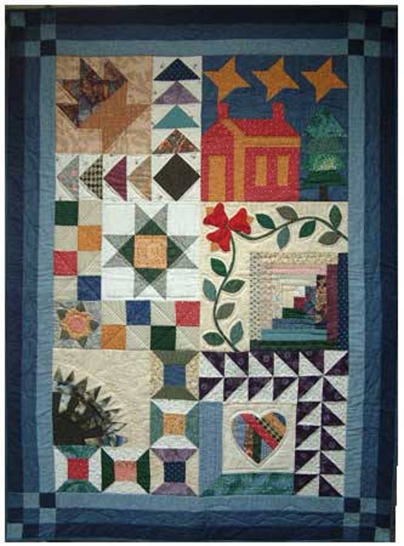 Designs to Share With You Home is Where the Heart is Quilt Etsy Canada
