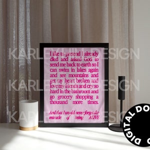 DIGITAL DOWNLOAD Trendy Wall Art Quotes Poster Print Dorm Decor Apartment Art Office Wall Art Aesthetic Prints Collage Prints Trendy Prints