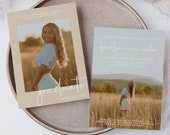 Graduation Announcement College Graduation High School Graduation Invitation Card Class of 2023 Announcement Graduation Party Invitation