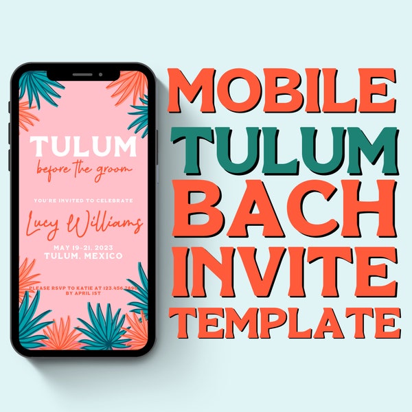 Tulum Before the Groom Decorations - Etsy