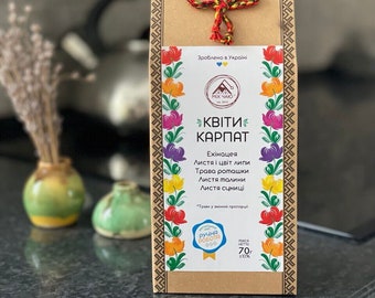 Carpathian Flowers Herbal Tea: Forest Herb Blend