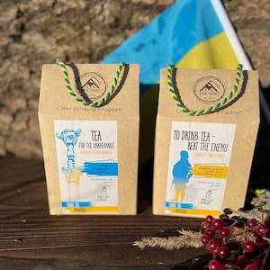 Gift Herbal tea. Natural product. Set "Independence".  Made in Ukraine Carpathians. Natural ingredients drink. Eco tea. Present