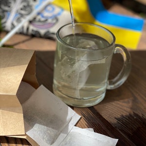 Herbal tea. Natural product &quot;Whisper of the forest&quot;. Made in Ukraine Carpathians. Natural ingredients drink. Eco tea. Present