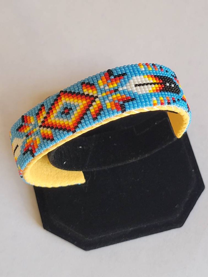 Native American Beaded Bracelet Etsy