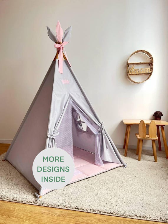Personalized Gift for Kids, Premium Tipi Tent, Play Tent, Toddler