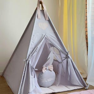 Childrens Teepee, Personalized gift, Teepees For Kids, Play Tent, Children Playhouse, Woodland Nursery Decor, Tipi For Playroom,Pretend Play