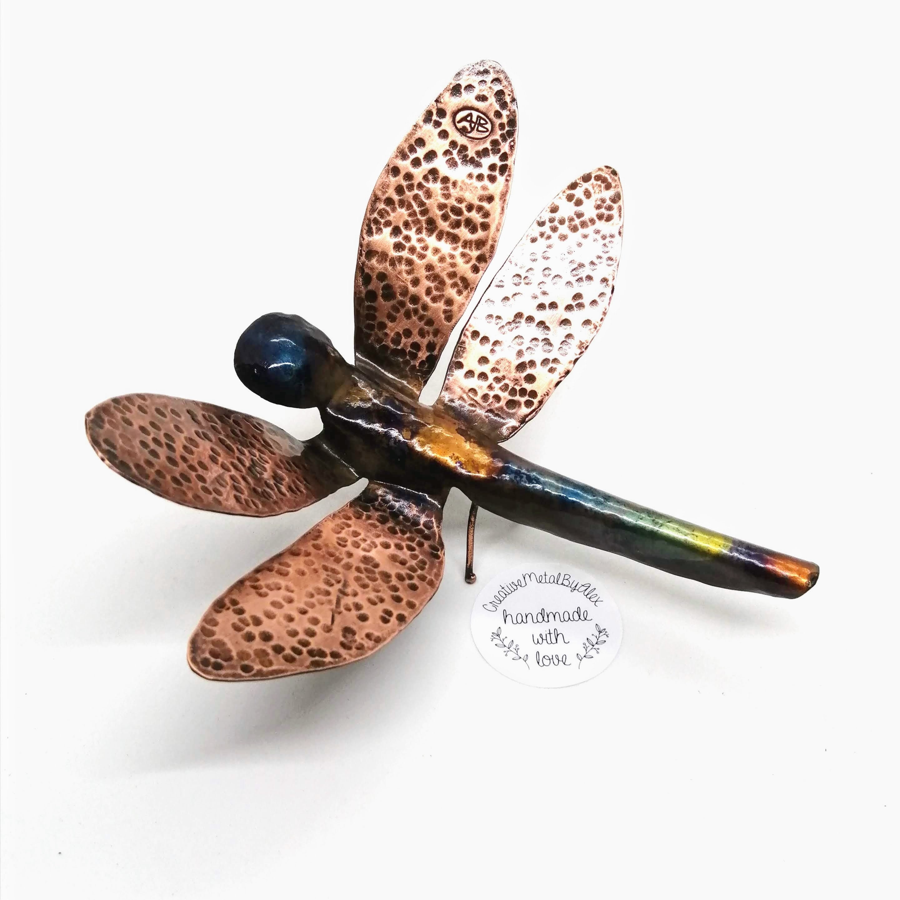 Dragonfly Copper this beautiful handmade dragonfly is Etsy