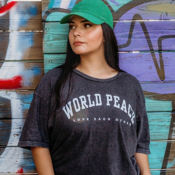 World Peace Vintage Tee - Etsy