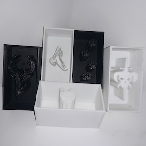 3d gedruckt Spiel Anruf / Flasche Stopfen leere Formen