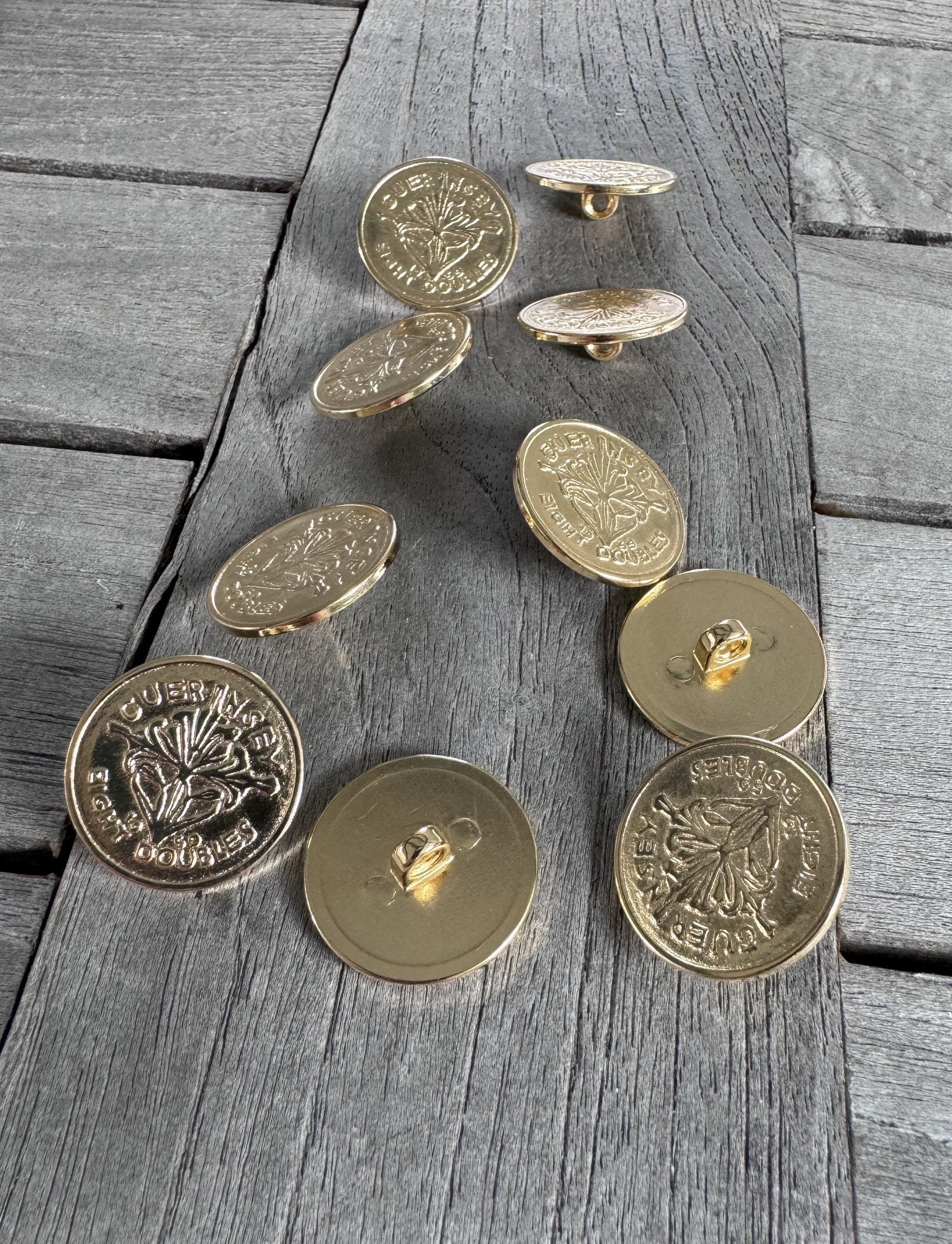 10 Stück Gold Farbene 