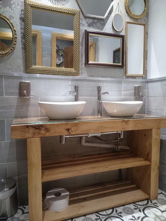 Vanity Unit Wash Stand Double Sink, Double Bathroom Vanity Units Ireland