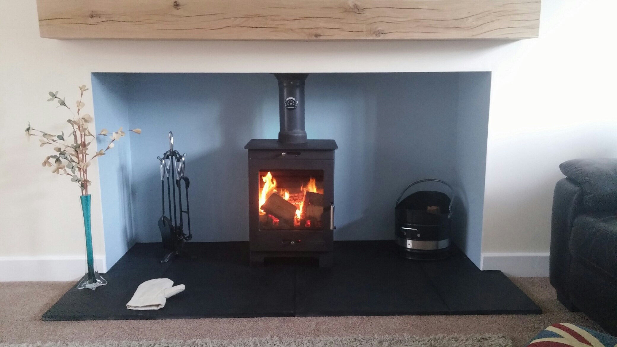 Solid Oak Mantle Mantelpiece 6x6inch Floating Shelf Square Etsy UK