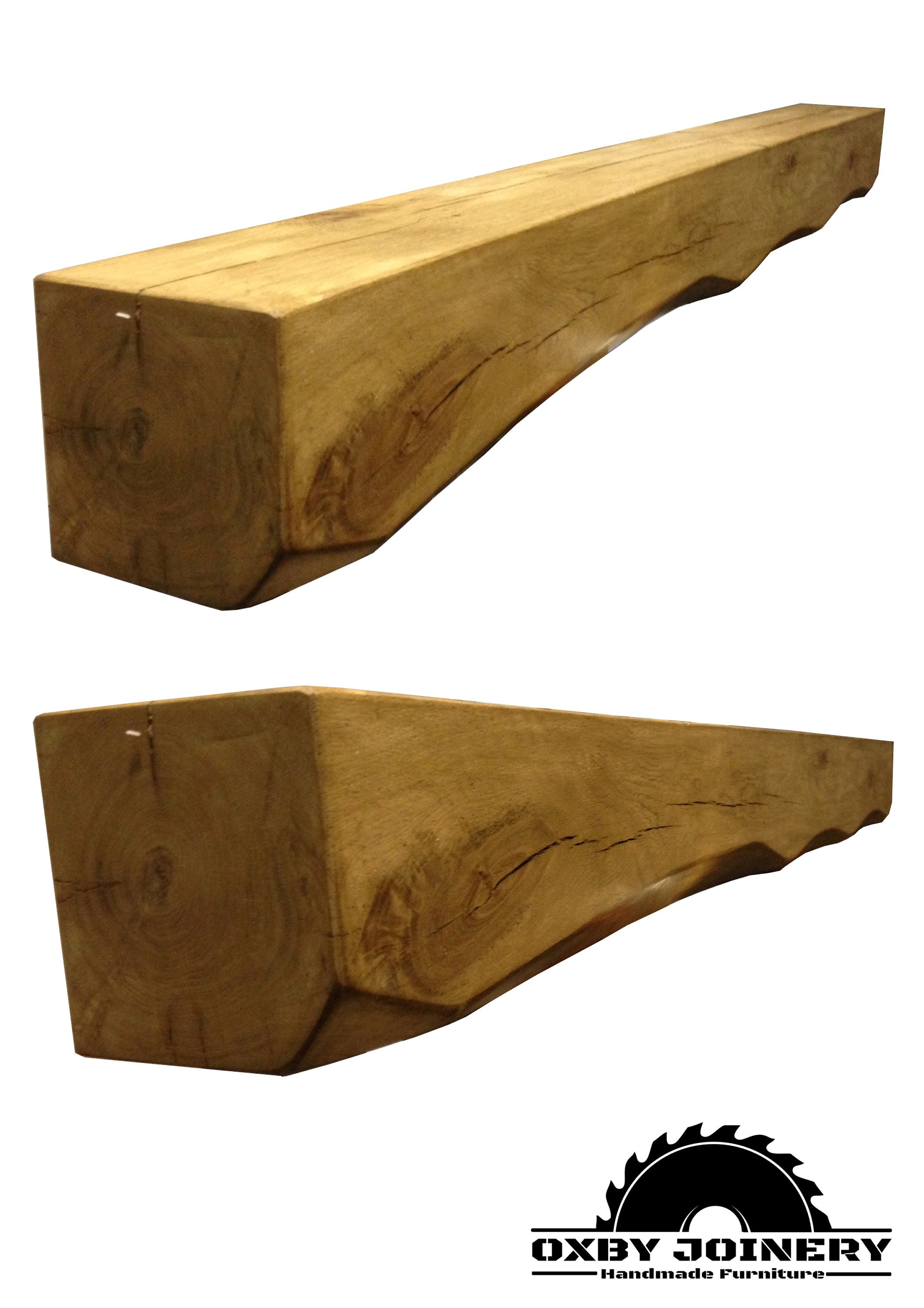 Solid Oak Mantelpiece Floating Shelf 6x6inch Oiled Handmade Etsy UK