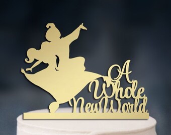 Topper Gateau Aladdin Etsy