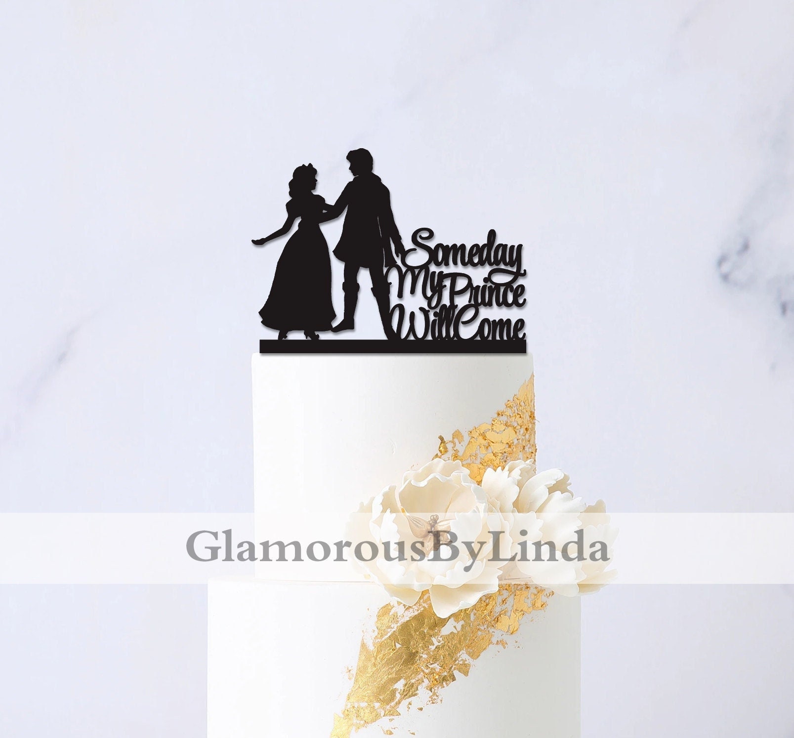 Snow White and Prince Charming Cake Topper Disney Wedding Cake Topper Mr and Mrs Cake Topper Custom cake toppertable numbers