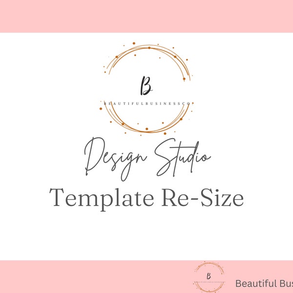 Custom Size For My Digital Template, Re-Size Digital Card or Label | For ONE (1) Re-Size Adjustment Only