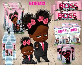 boss baby baby shower theme for girl