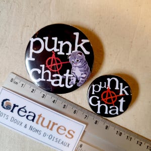 Distintivo - Cat Punk