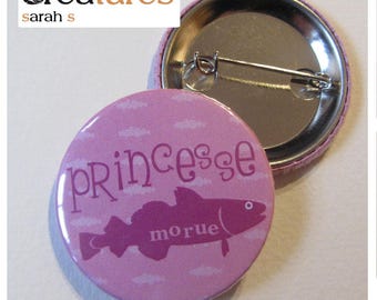 Badge for a 38mm cod princess