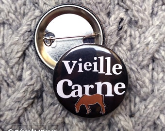 Badge Vieille Carne 38mm