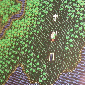 Mapa de papel del 25o Aniversario de Ultima Dragons